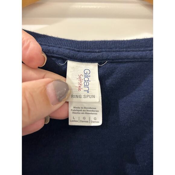 Foo Fighters Women’s V Neck Tee Shirt Size Large Band 90's Grunge - Picture 2 of 7